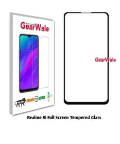 Relame 8i Premium Quality Full Screen Tempered Glass