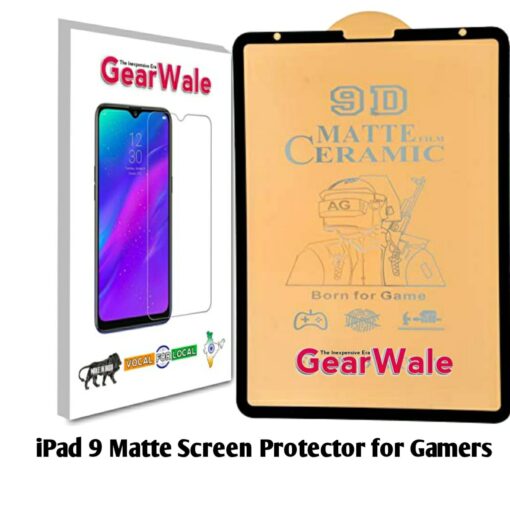 ipad 9 Matte Screen Protector for GAMERS