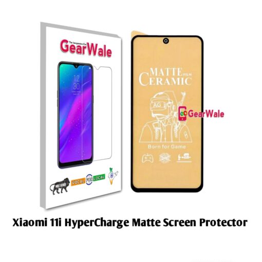 Xiaomi 11i HyperCharge Matte Screen Protector for GAMERS