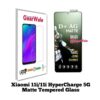 Xiaomi 11i11i HyperCharge 5G Matte Tempered Glass For Gamers