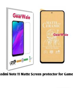 Redmi Note 11 Matte Screen Protector for GAMERS