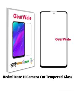 Redmi Note 11 Full Screen 2.5D Curved Tempered Glass With Camera Cut