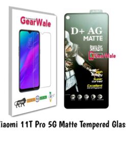 Xiaomi 11T Pro 5G Matte Tempered Glass For Gamers