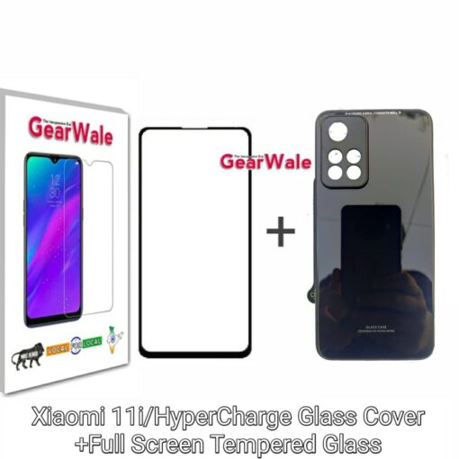 Xiaomi 11i and 11i HyperCharge 5G Tempered Glass For Gamers combo glass cover