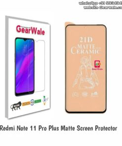 Redmi Note Pro Plus Matte Screen Protector for GAMERS
