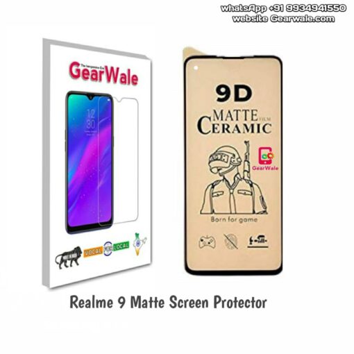 Realme 9 Matte Screen Protector for GAMERS
