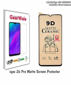 IQOO Z6 Pro Matte Screen Protector for GAMERS