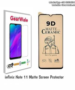 Infinix Note 11 Matte Screen Protector for GAMERS