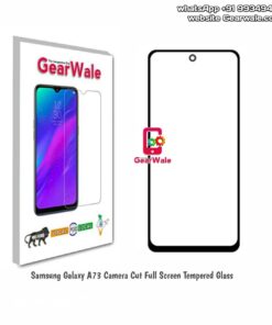 Samsung Galaxy A73 Full Screen 2.5D Curved Tempered Glass With Camera Cut