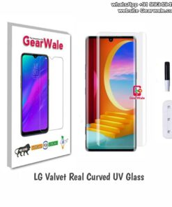LG VALVET REAL CURVED UV GLASS