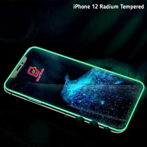 IPhone 12 Radium Night Glow Front Tempered Glass Screen Protector