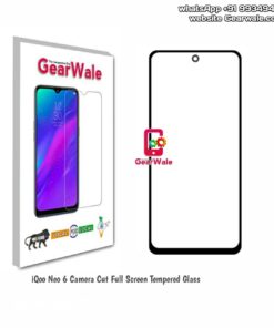 IQOO NEO 6 Full Screen 2.5D Curved Tempered Glass With Camera Cut