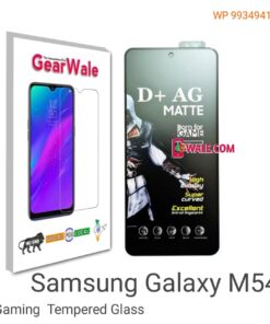 Samsung Galaxy M54 Matte Tempered Glass For Gamers