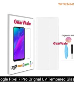 Google Pixel 7 Pro Fusion Real Curved UV Tempered Glass